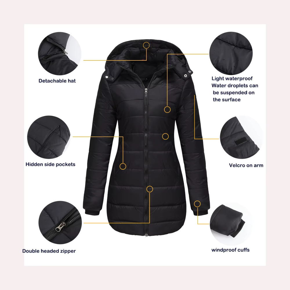 Melissa | Insulated Hooded Coat