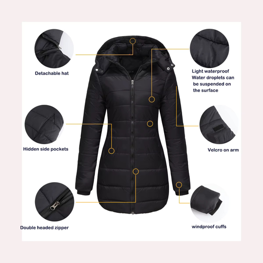 Melissa | Insulated Hooded Coat