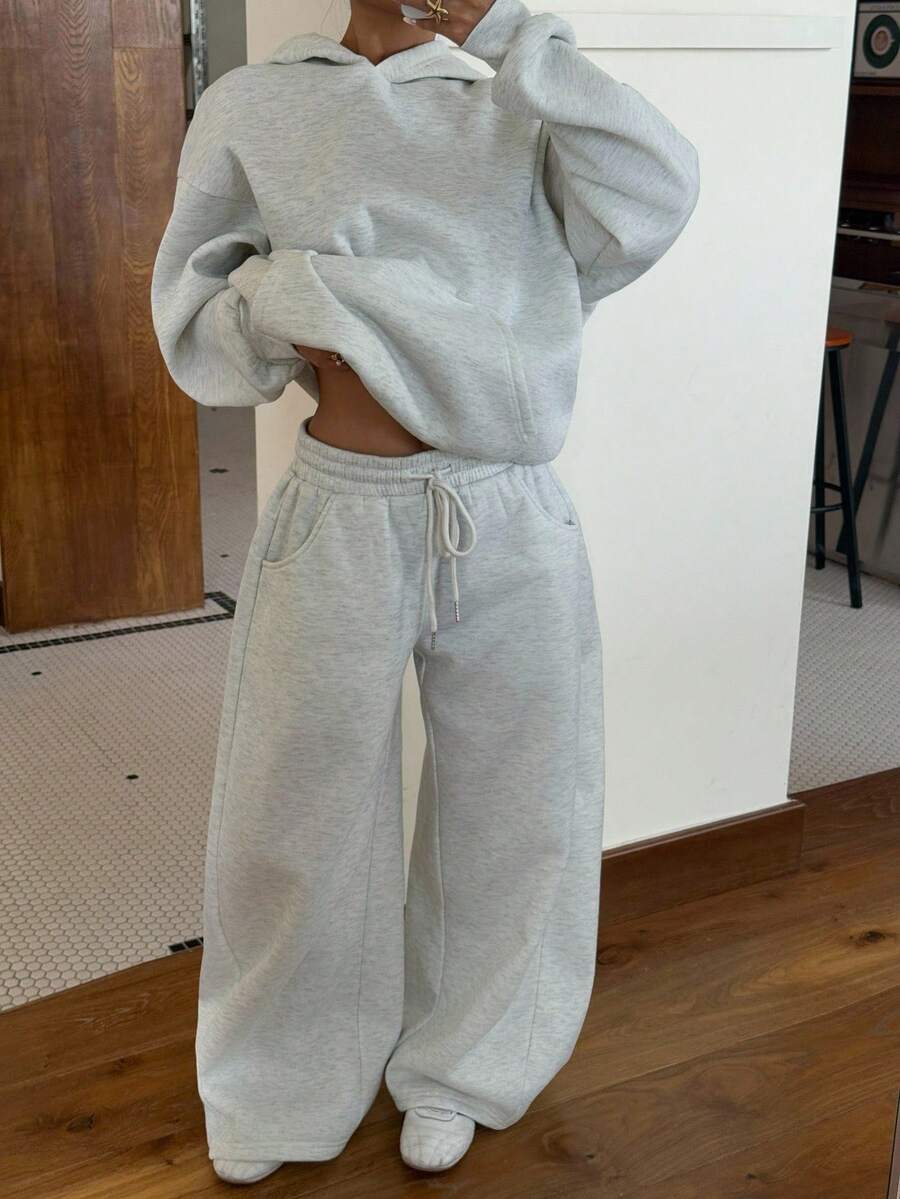 Women’s Thermal-Lined Hoodie & Sweatpants Set