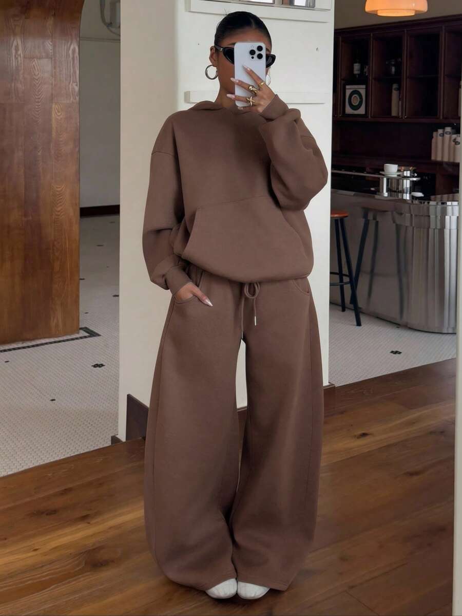 Women’s Thermal-Lined Hoodie & Sweatpants Set