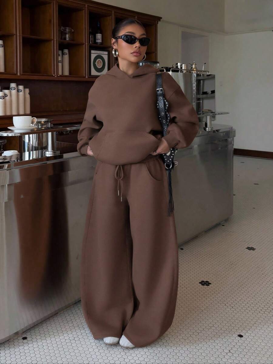 Women’s Thermal-Lined Hoodie & Sweatpants Set