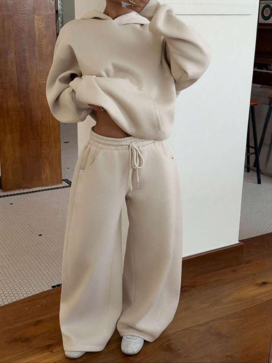 Women’s Thermal-Lined Hoodie & Sweatpants Set