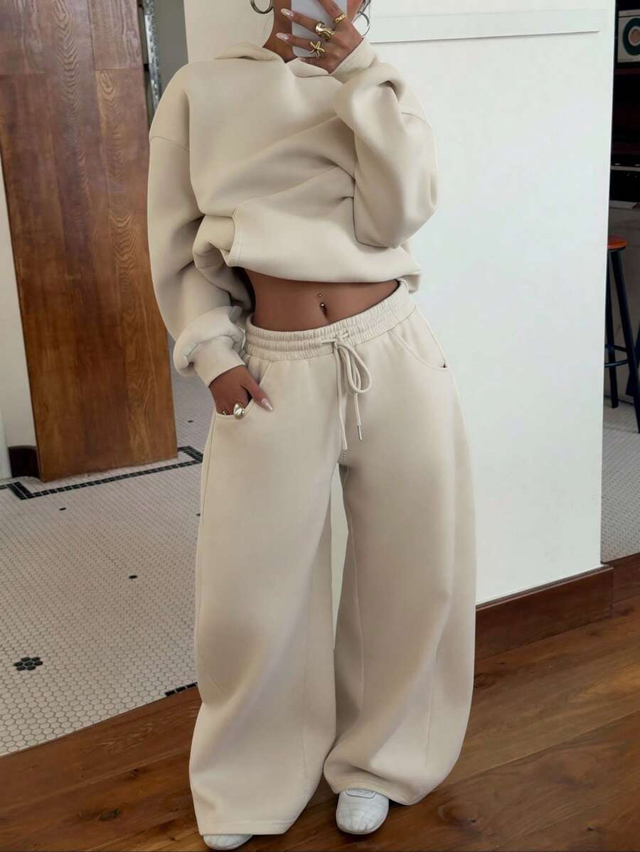 Women’s Thermal-Lined Hoodie & Sweatpants Set