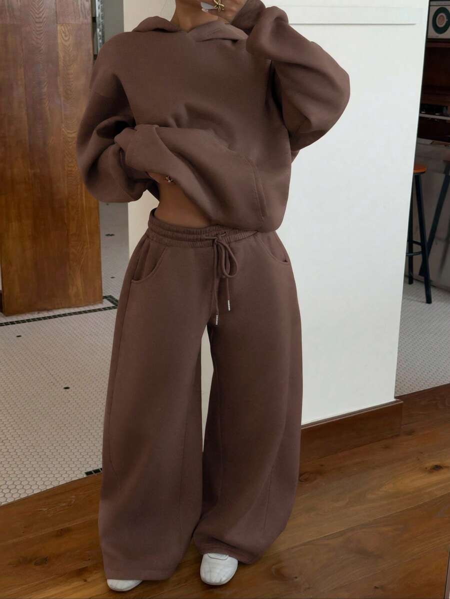 Women’s Thermal-Lined Hoodie & Sweatpants Set