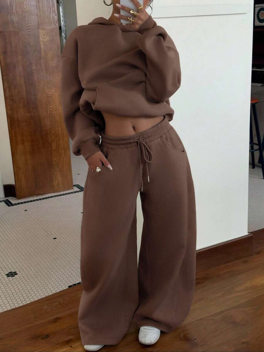 Women’s Thermal-Lined Hoodie & Sweatpants Set