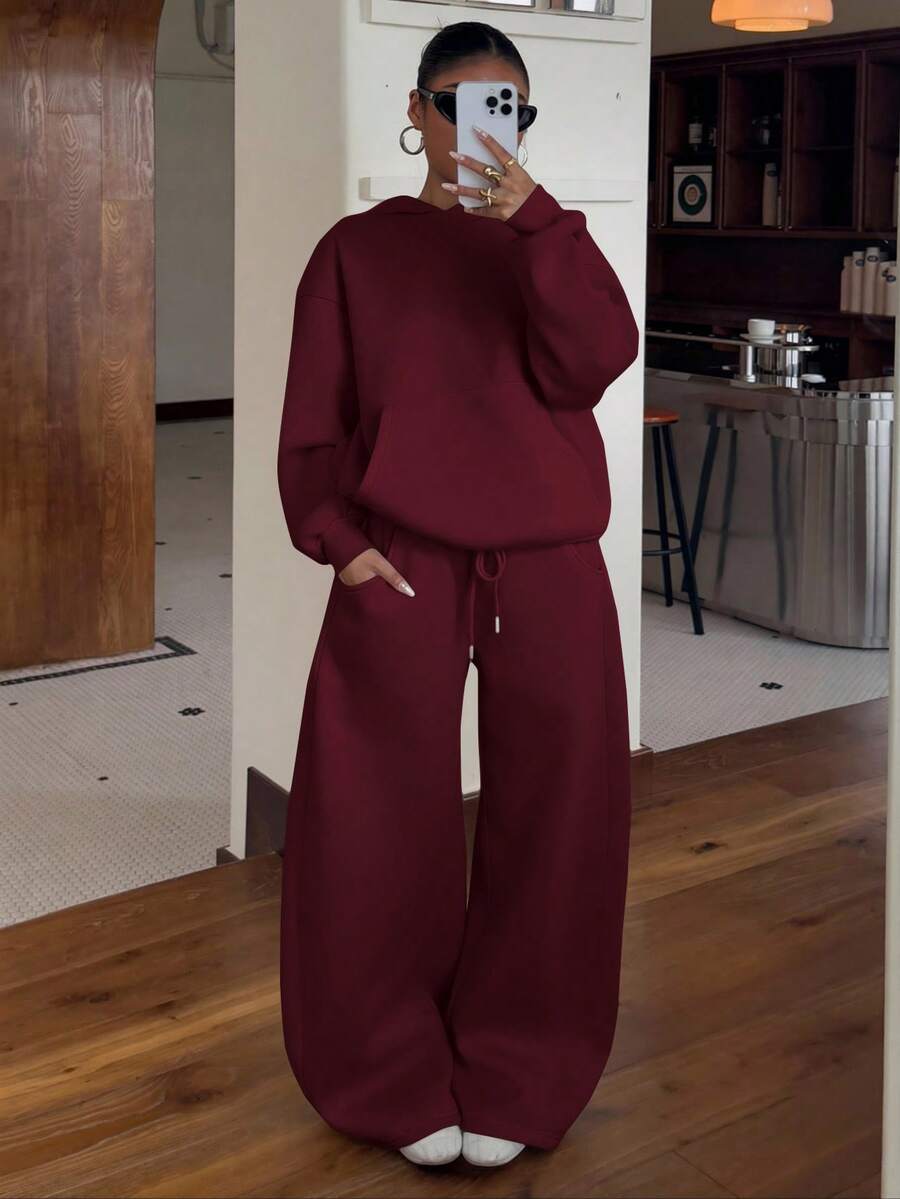 Women’s Thermal-Lined Hoodie & Sweatpants Set