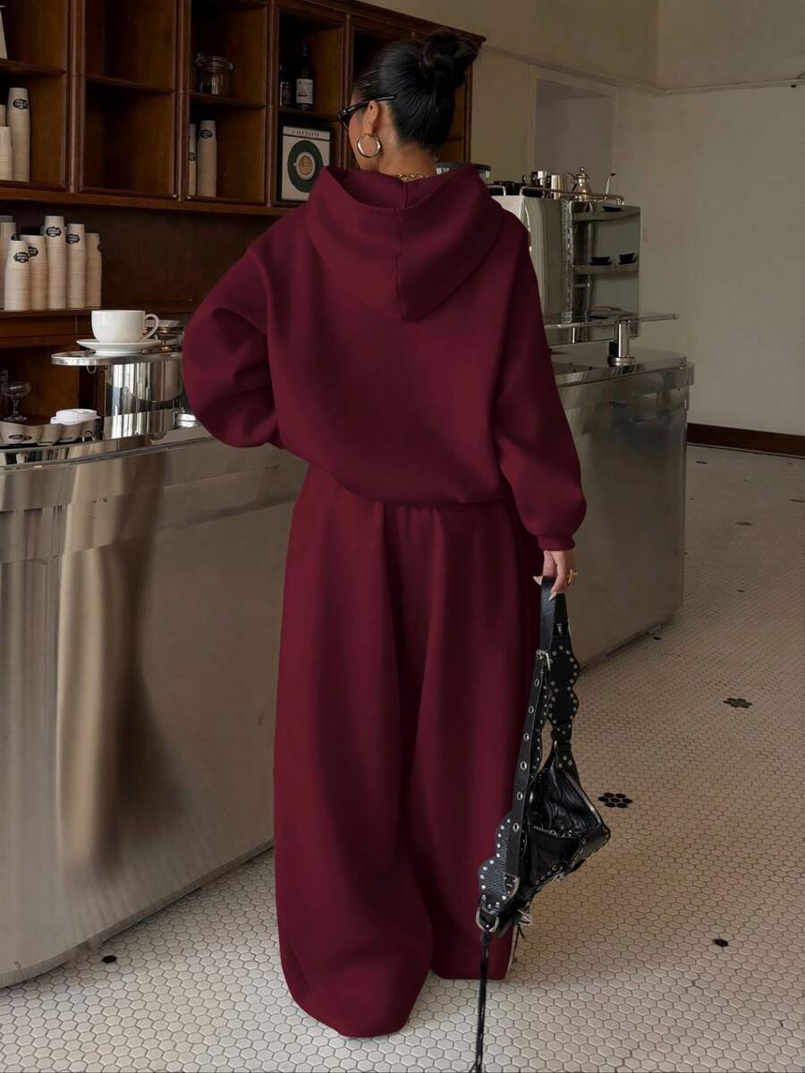 Women’s Thermal-Lined Hoodie & Sweatpants Set