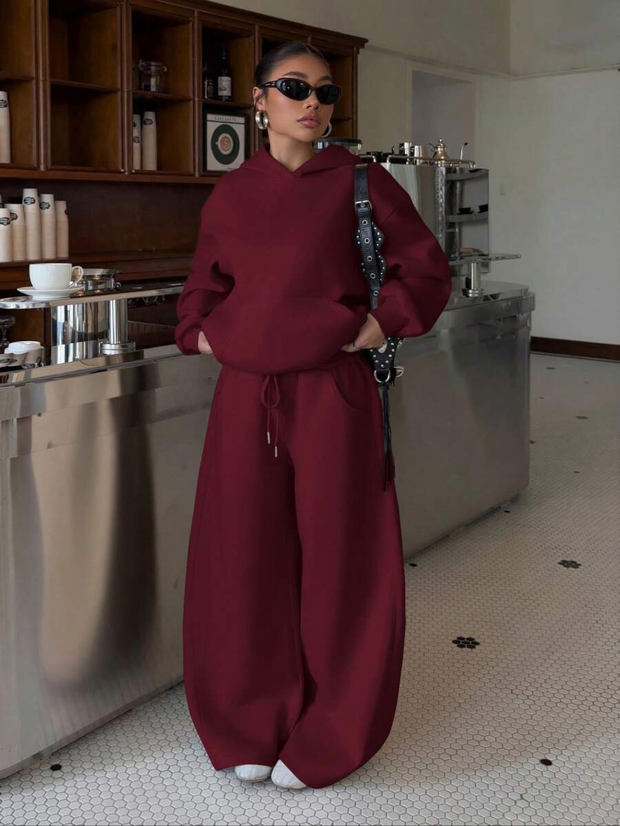 Women’s Thermal-Lined Hoodie & Sweatpants Set