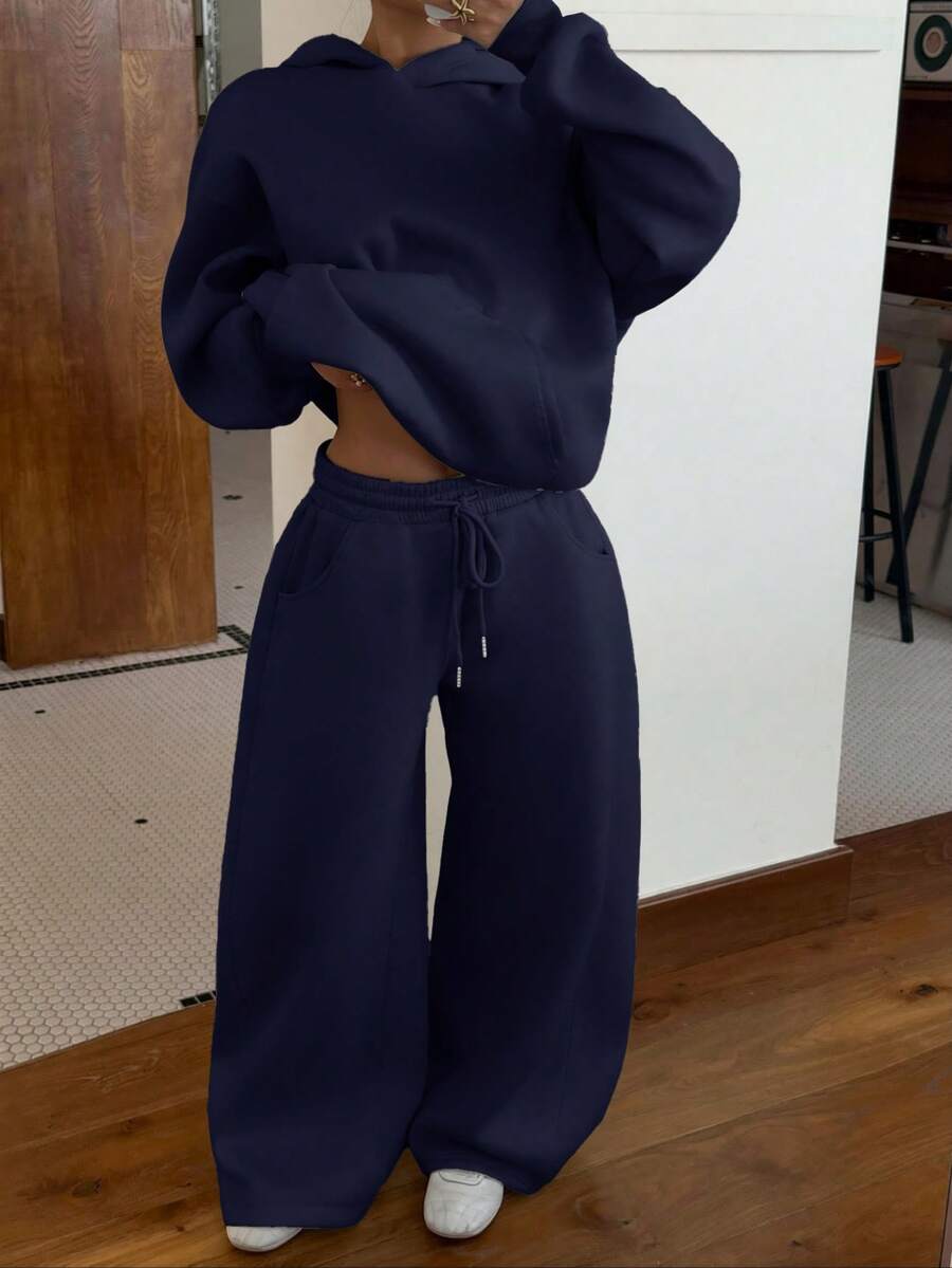Women’s Thermal-Lined Hoodie & Sweatpants Set