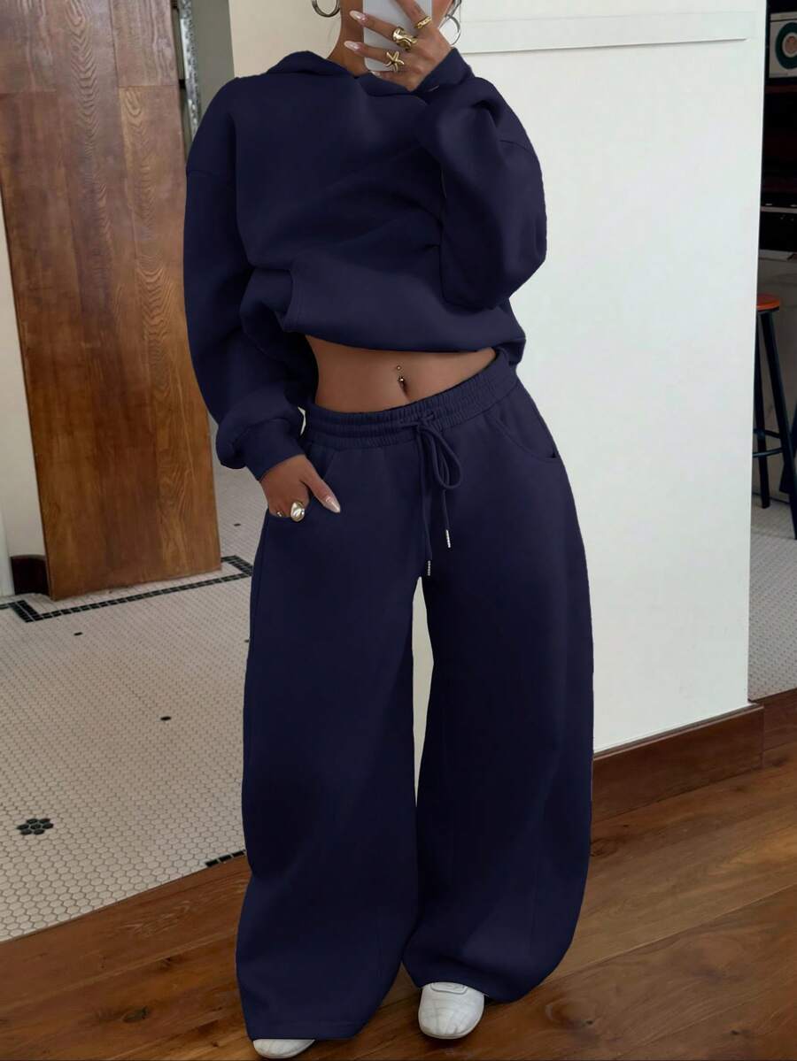 Women’s Thermal-Lined Hoodie & Sweatpants Set