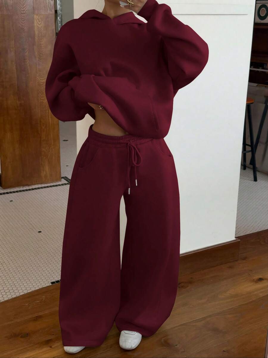Women’s Thermal-Lined Hoodie & Sweatpants Set