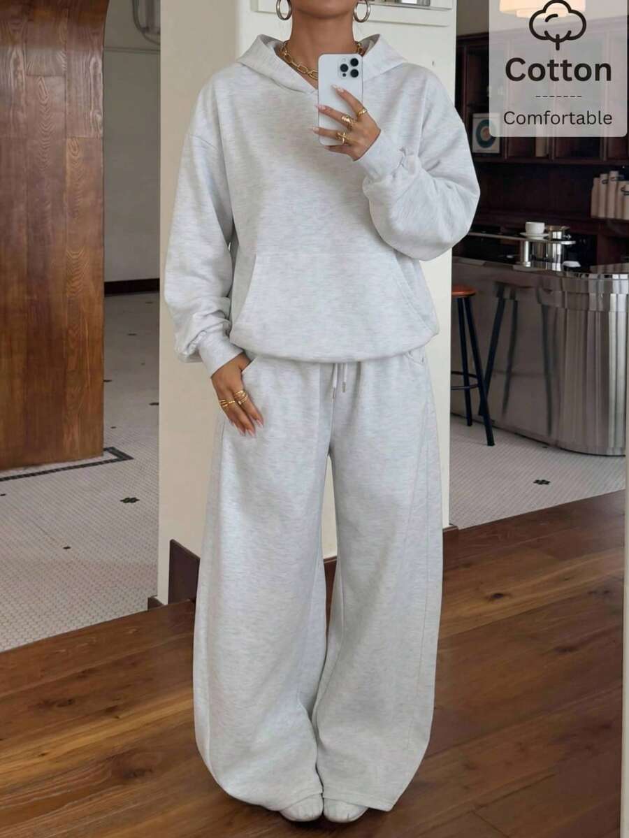 Women’s Thermal-Lined Hoodie & Sweatpants Set