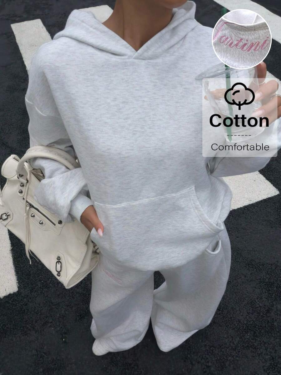 Women’s Thermal-Lined Hoodie & Sweatpants Set