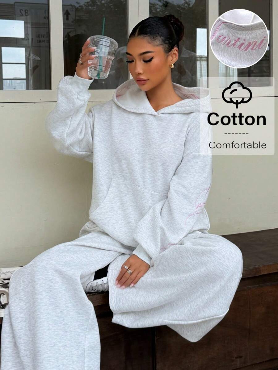 Women’s Thermal-Lined Hoodie & Sweatpants Set