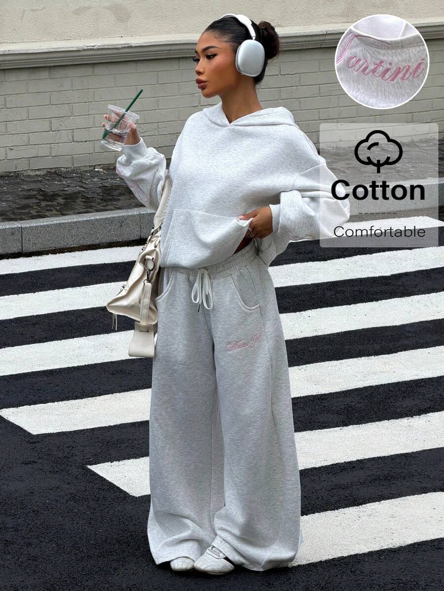Women’s Thermal-Lined Hoodie & Sweatpants Set