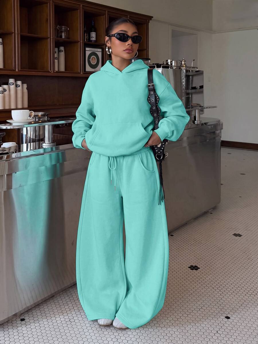 Women’s Thermal-Lined Hoodie & Sweatpants Set