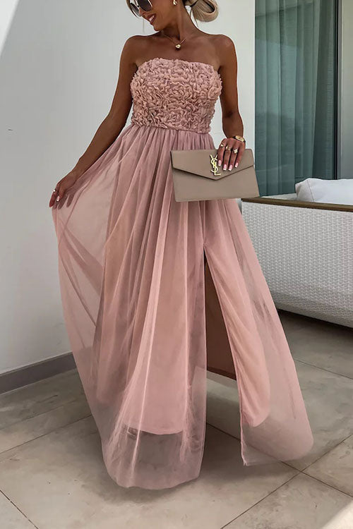 Ari - Fashionable Slit Maxi Dress