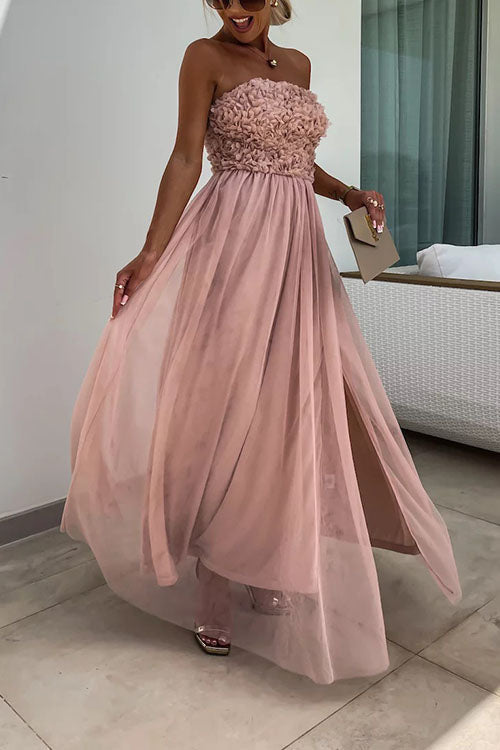 Ari - Fashionable Slit Maxi Dress