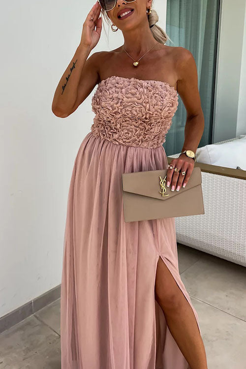 Ari - Fashionable Slit Maxi Dress