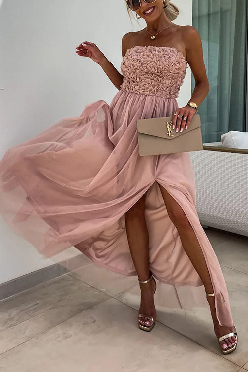 Ari - Fashionable Slit Maxi Dress