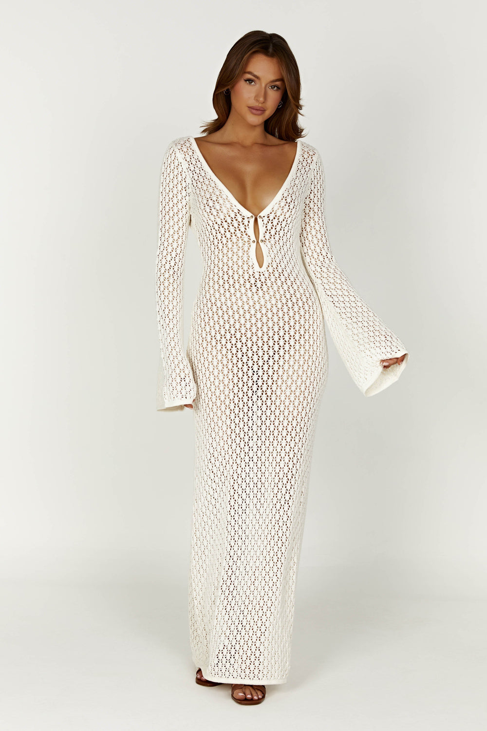 Claire ™ | Elegant White Dress