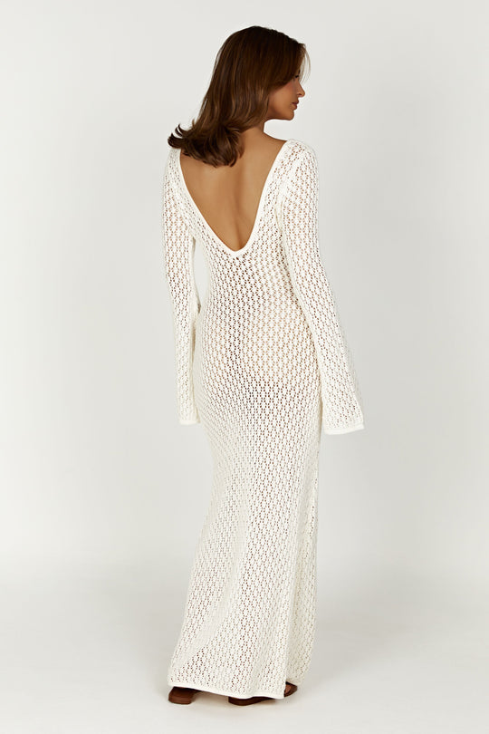 Claire ™ | Elegant White Dress