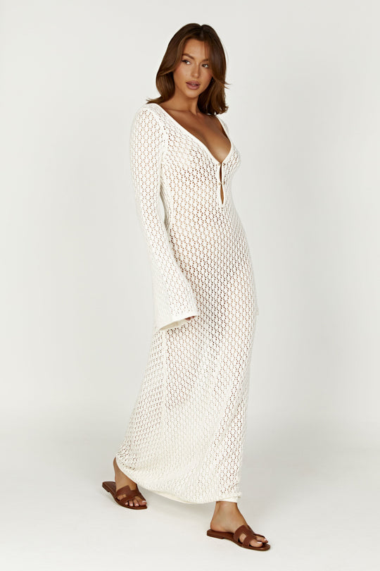 Claire ™ | Elegant White Dress