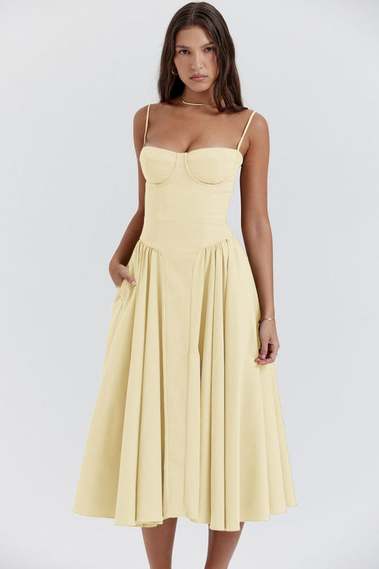 Felicity | Waist Shaper Sundress