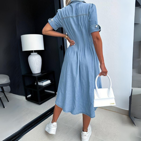Helen ™ | Chic Denim Dress