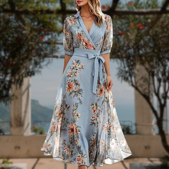 Aurora - Elegant Floral Dress