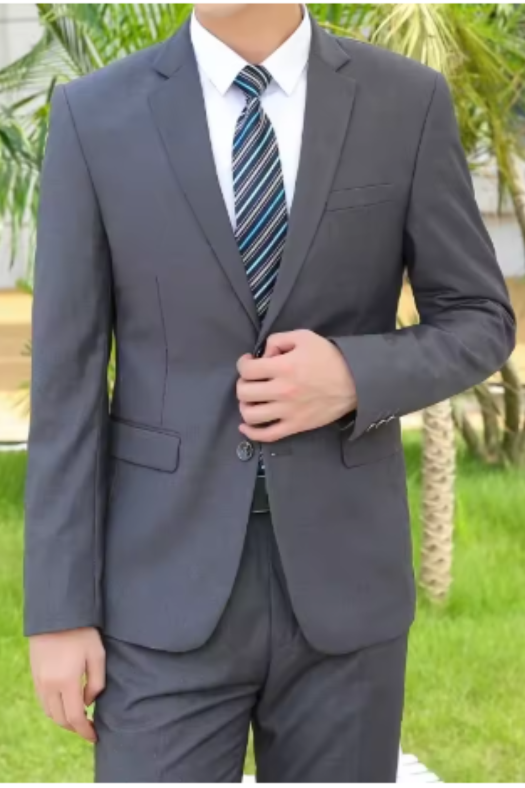 Men Classic Slim Formal Business Suit