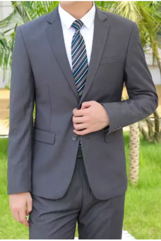Men Classic Slim Formal Business Suit