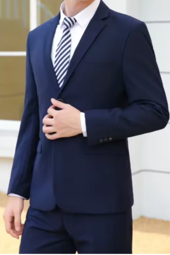 Men Classic Slim Formal Business Suit