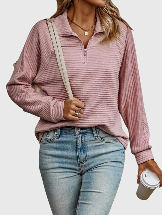 Molly | Elegant Half-Zip Sweater