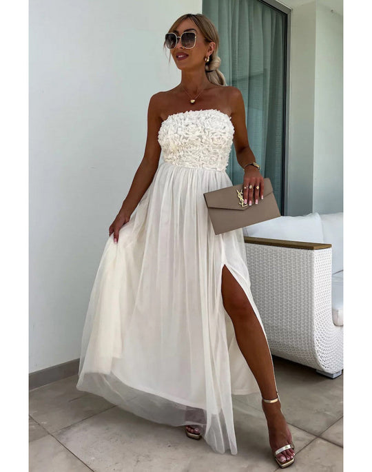 Ari - Fashionable Slit Maxi Dress
