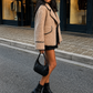 Women’s Teddy Jacket with Plush Texture for Winter & Casual Wear