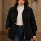 Women’s Lightweight Down Puffer Coat with Stand Collar for Winter & Everyday Wear
