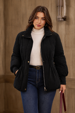 Women’s Lightweight Down Puffer Coat with Stand Collar for Winter & Everyday Wear