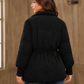 Women’s Lightweight Down Puffer Coat with Stand Collar for Winter & Everyday Wear