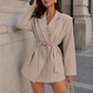 Women’s Striped Blazer with Tailored Fit