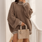 Women’s Knitted Jumper with Relaxed Fit