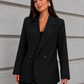 Women’s Oversized Double-Breasted Blazer with Tailored Silhouette for Office & Smart Casual Wear