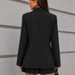 Women’s Oversized Double-Breasted Blazer with Tailored Silhouette for Office & Smart Casual Wear