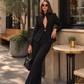 Women’s Sculpted Cut-Out Blazer with Tailored Silhouette