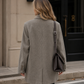 Women’s Thick Wool Blend Blazer with Cotton Lining for Office & Winter Wear