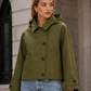 Women’s Hooded Trench Coat with Long Sleeves for Winter & Casual Wear