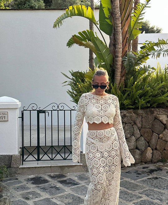 Aubriella | Long Sleeve Wrap Set