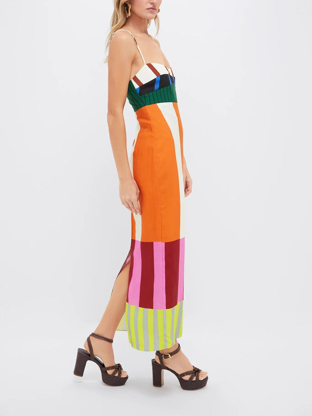 Elsa - Multicolor Maxi Dress