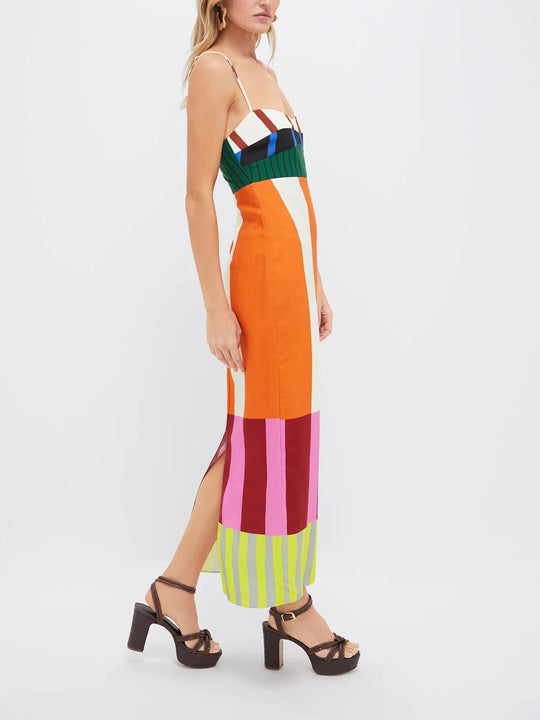 Elsa - Multicolor Maxi Dress
