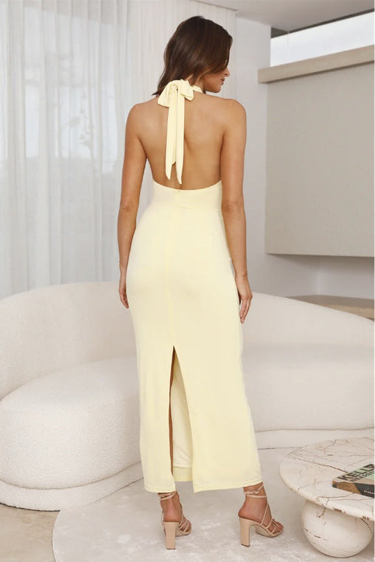 Grace - Halter Maxi Dress
